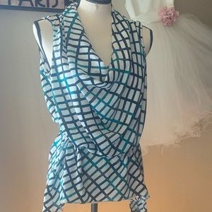 Gorgeous Cowl neck blouse L